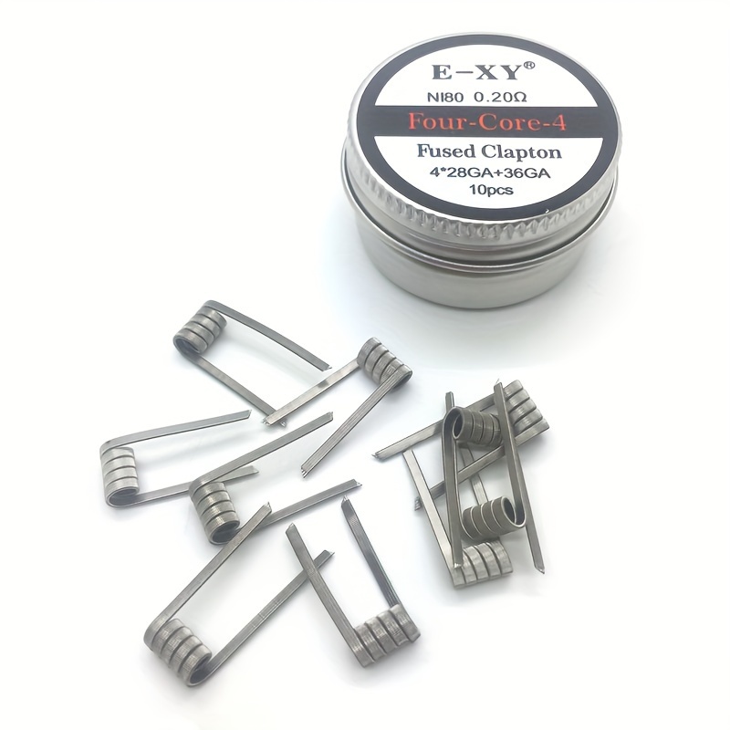 10 szt./pudełko, Grzałki Clapt – Coil Building Kit recenzja i cena