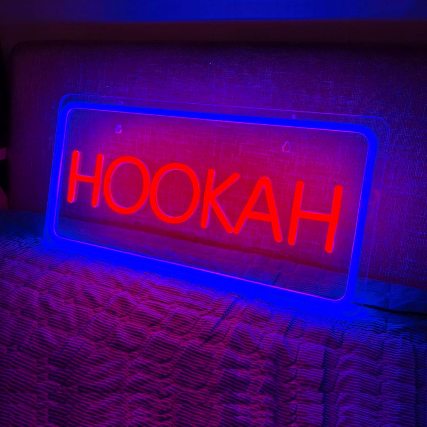 Neonowa tablica HOOKAH z regul – Vaping Store recenzja i cena
