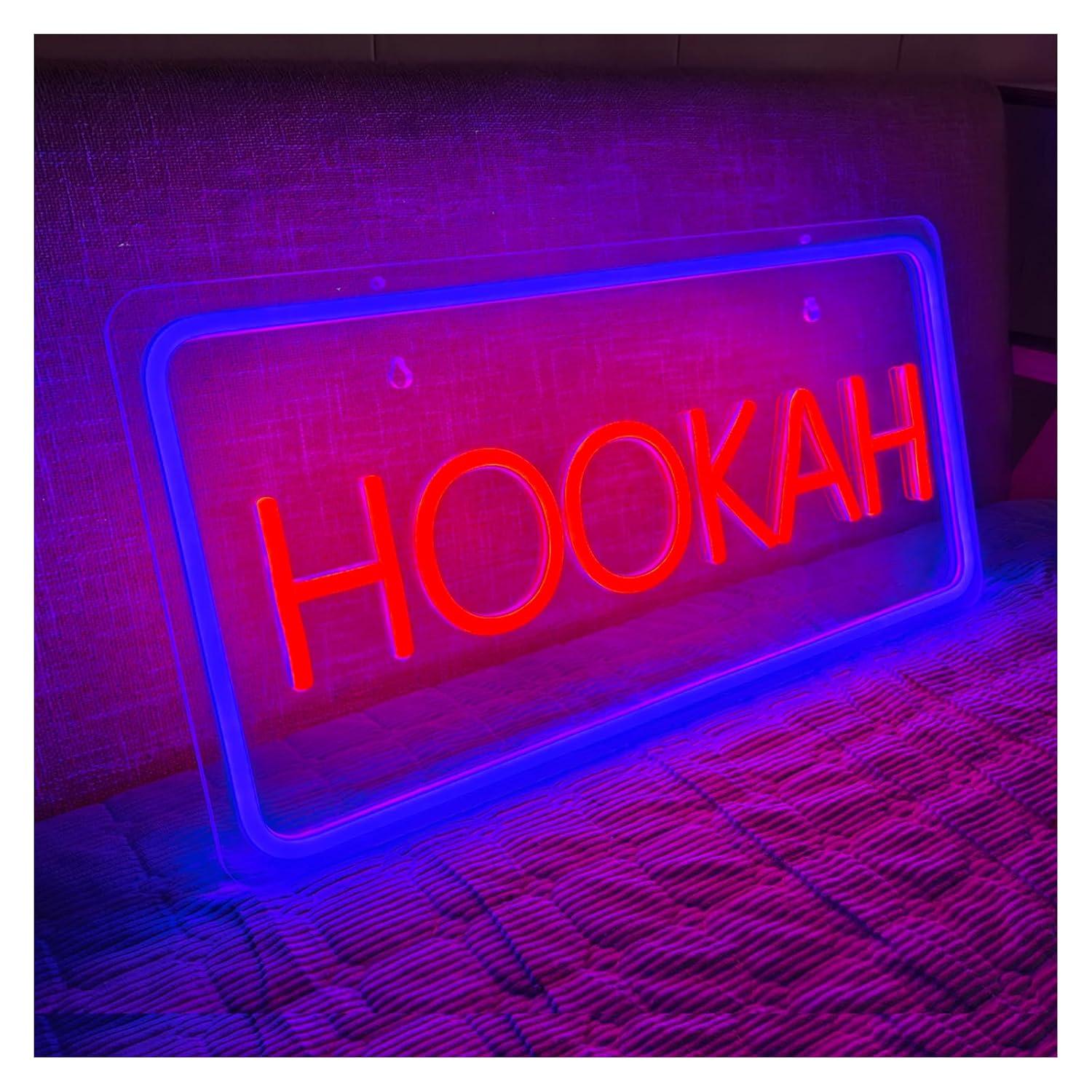 Neonowa tablica HOOKAH z regul – Vaping Store recenzja i cena