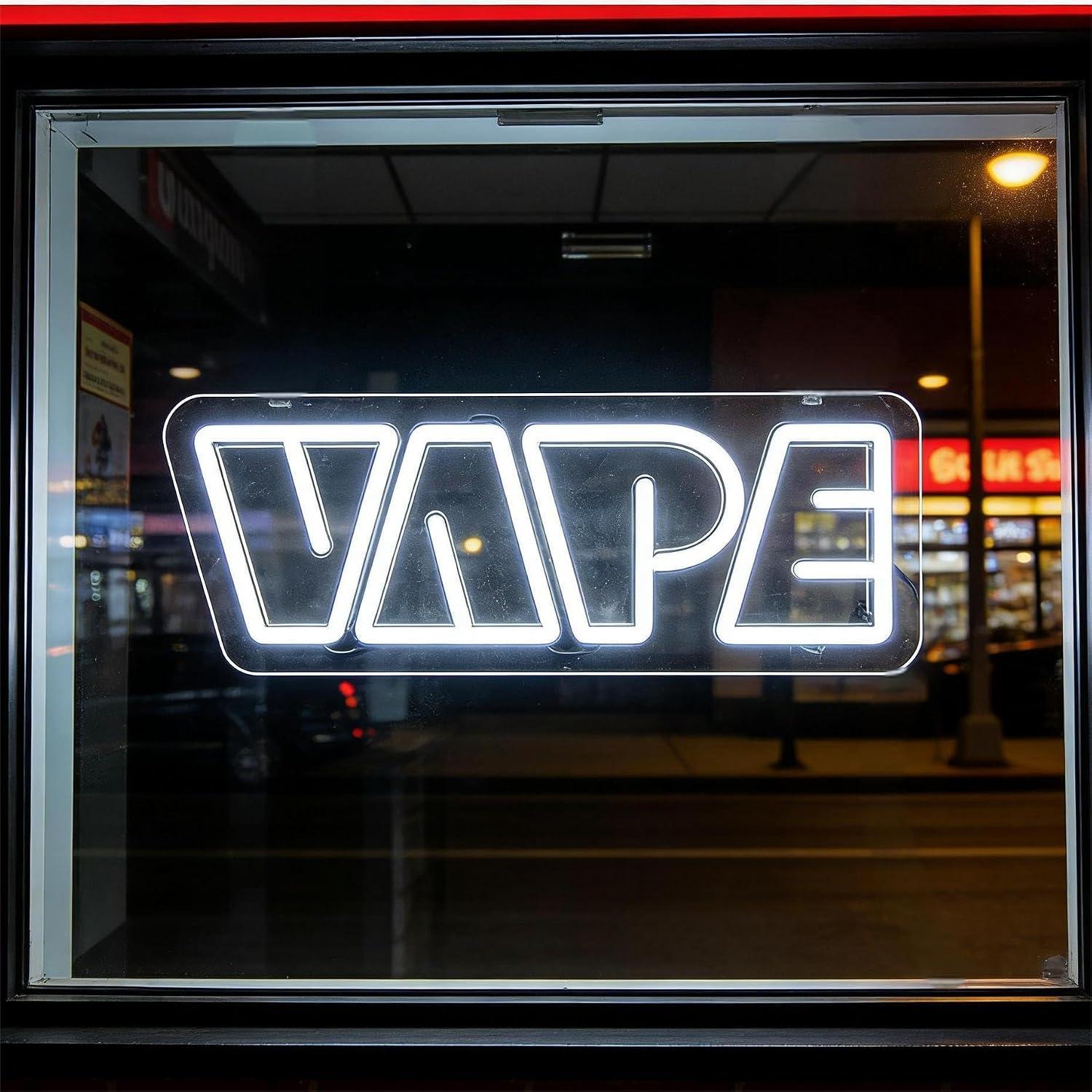 Neonowa tablica VAPE, ściemnia – Vaping Store recenzja i cena