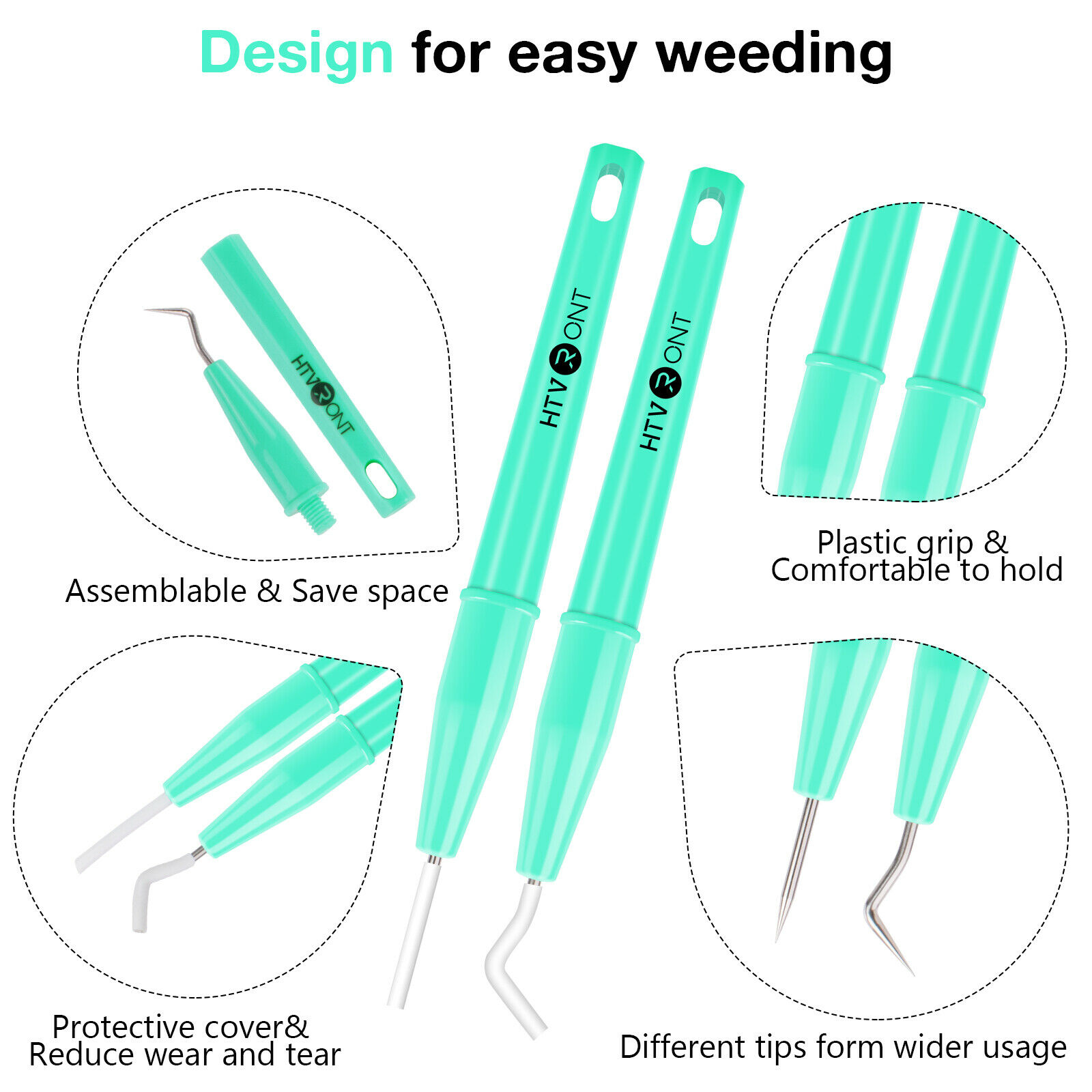 HTVRONT 4 PCS DIY Craft Weedin – Dry Herb Vaping Accessories recenzja i cena