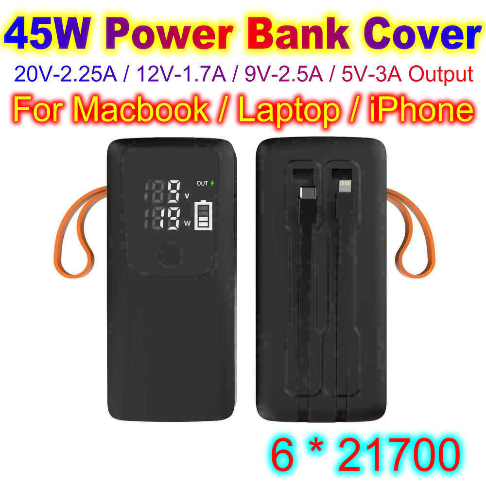 Obudowa powerbanku 45W na bate – Battery Case Storage recenzja i cena